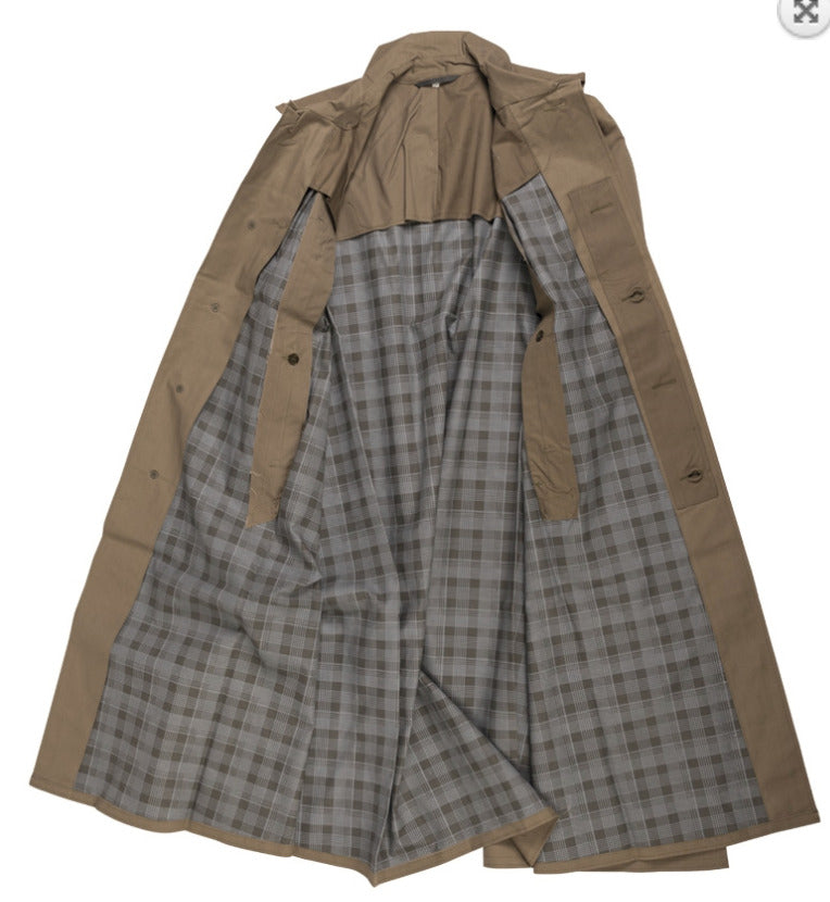 East German Army OD Wet Weather Poncho Vintage Military Surplus Durable Used