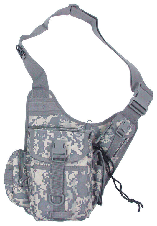 Shoulder Bag Military Army Combat Style Deluxe Adjustable AT-Digital