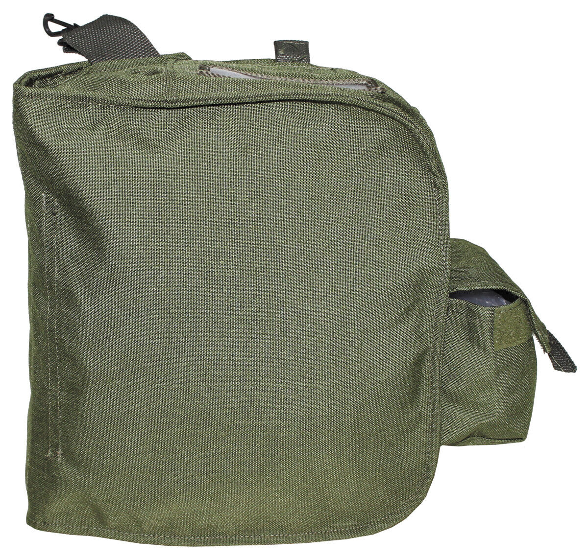 US Military Original Army Bag For Protective Mask Case OD Green Used