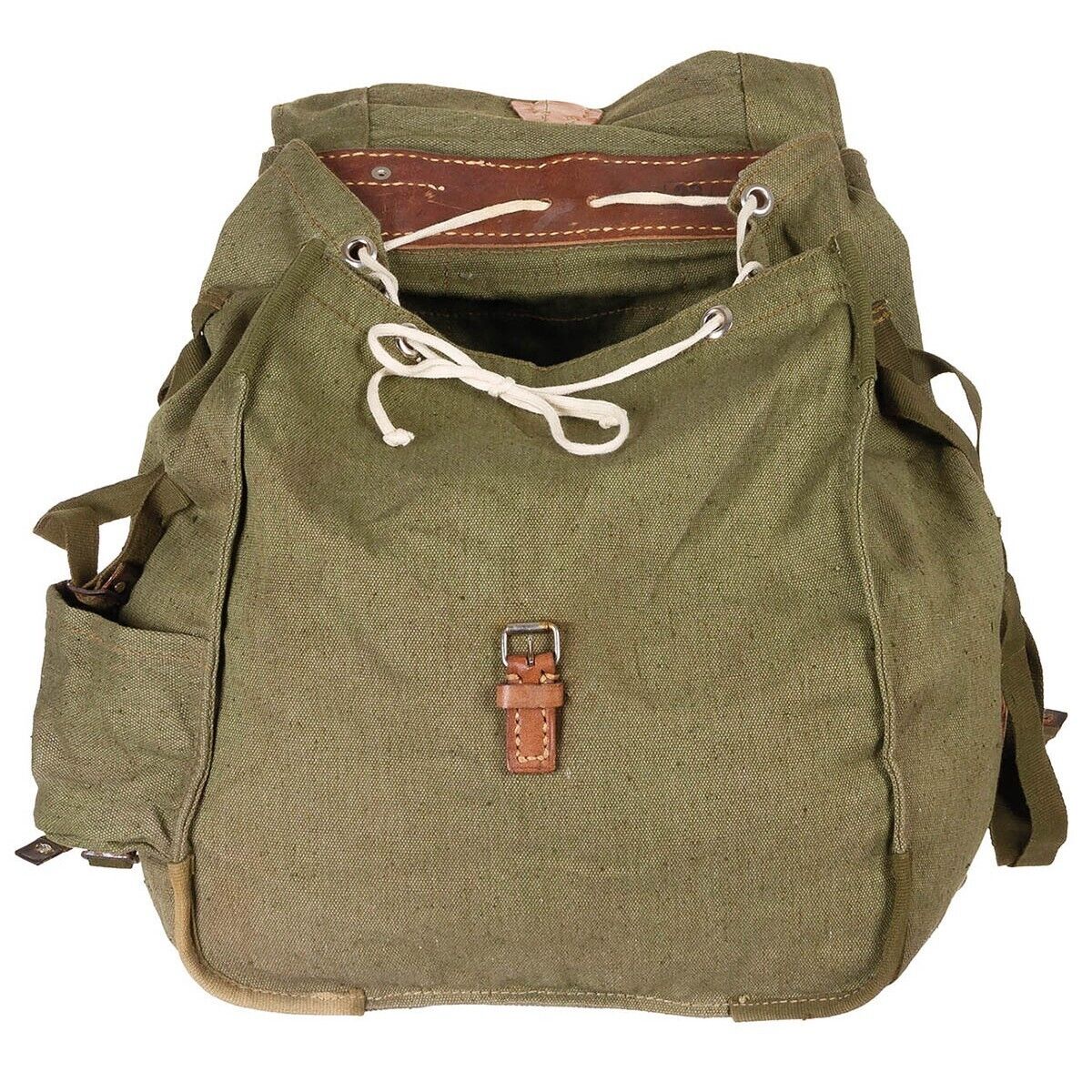 Original Romanian Vintage Backpack Blue Military Surplus Retro Gear 30L