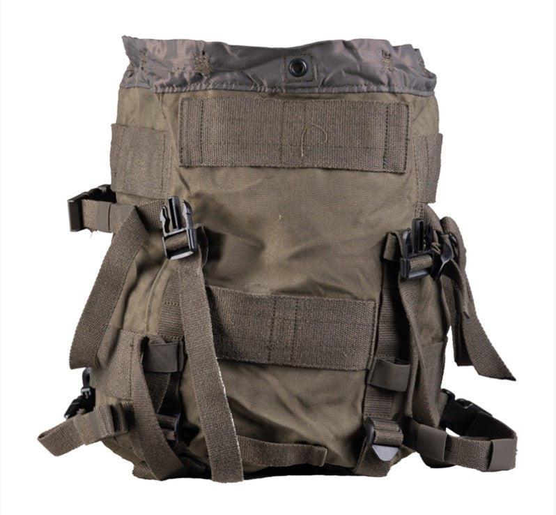 Genuine Austrian Army OD Rucksack Vintage Military Surplus Durable Used 30L Without Utility Bag