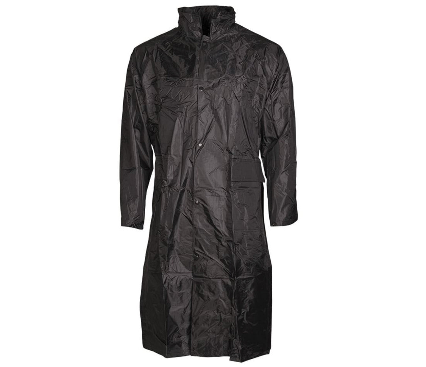 MIL-TEC Weatherproof Outdoor Jacket Wet Weather RainCoat Black