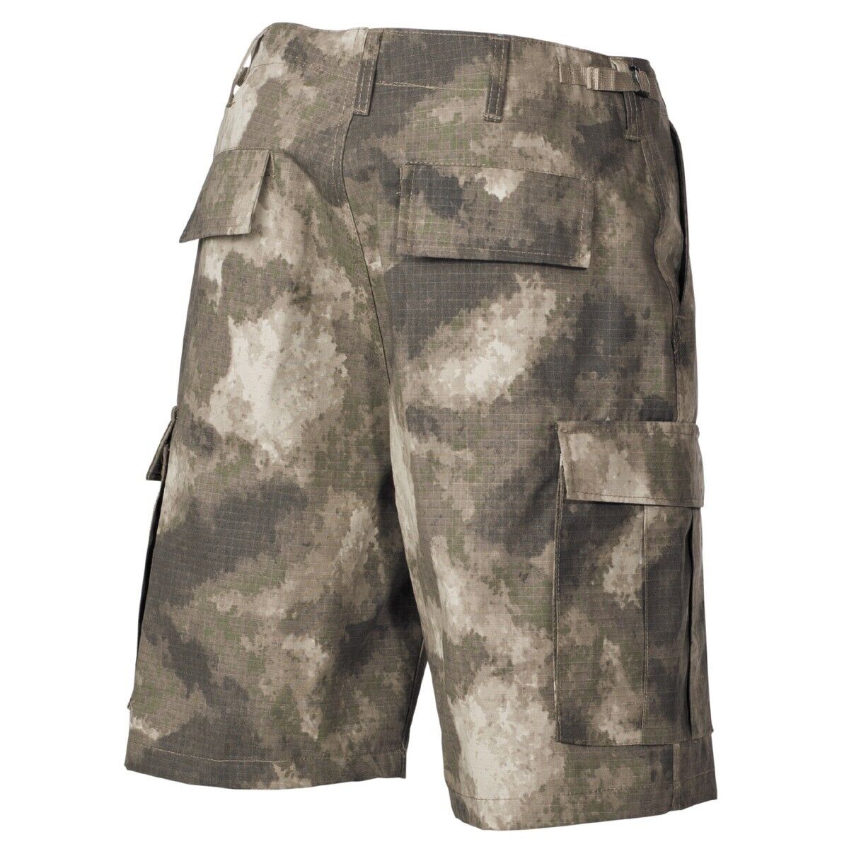 US Bermuda Shorts Men's Military Army BDU Leg Pockets Rip Stop HDT-camo