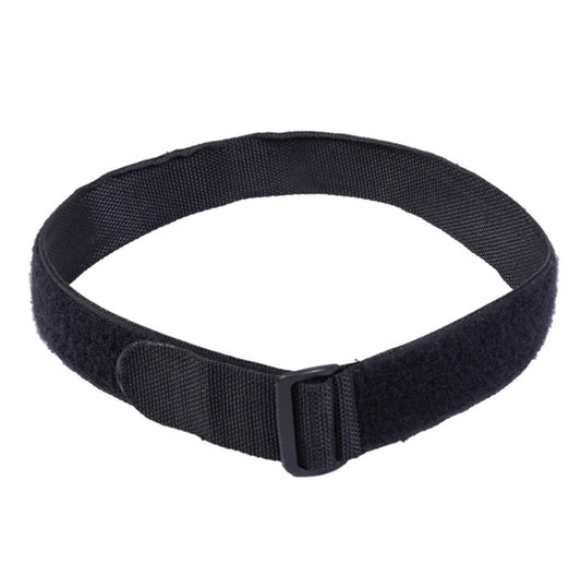 Dutch Army Black Belt with  Closure Military Surplus Used Vintage