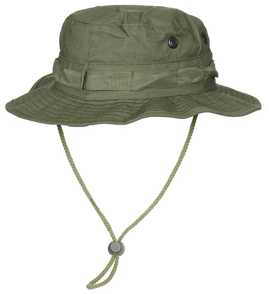 MFH Special Forces Short-Brim Ripstop Boonie Army Bush Hat Jungle Military Green