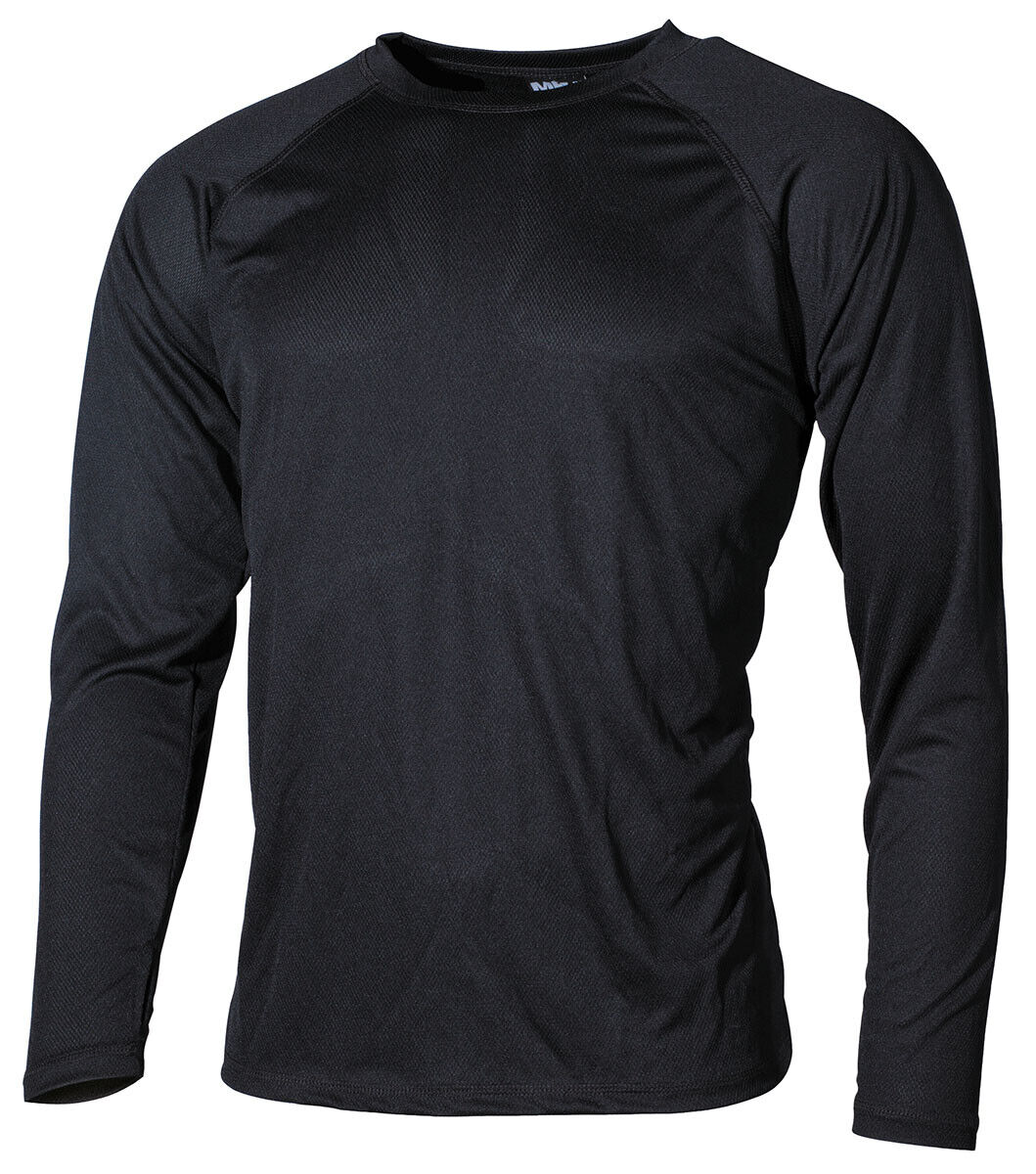 US Army Military Undershirt Breathable Fleece Level I GEN III black