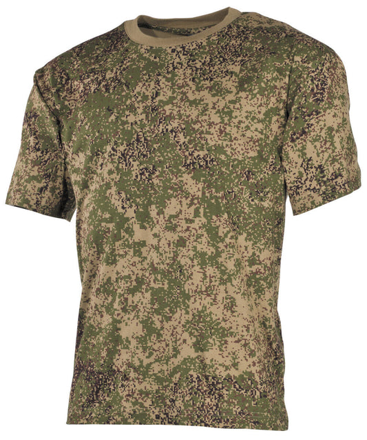US Mens Tactical Combat T-Shirt Military Training Army Solider Russian Digital