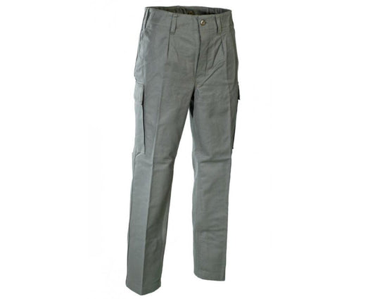 Original German Army Field Pants Bundeswehr Moleskin Trousers Genuine OD Green