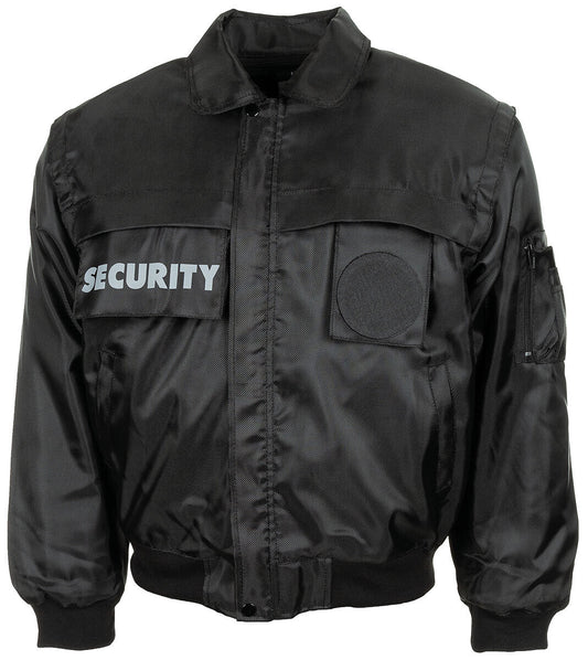 Army Military Jacket Waterproof WIndproof Security Blouson Bomber Jacket Black