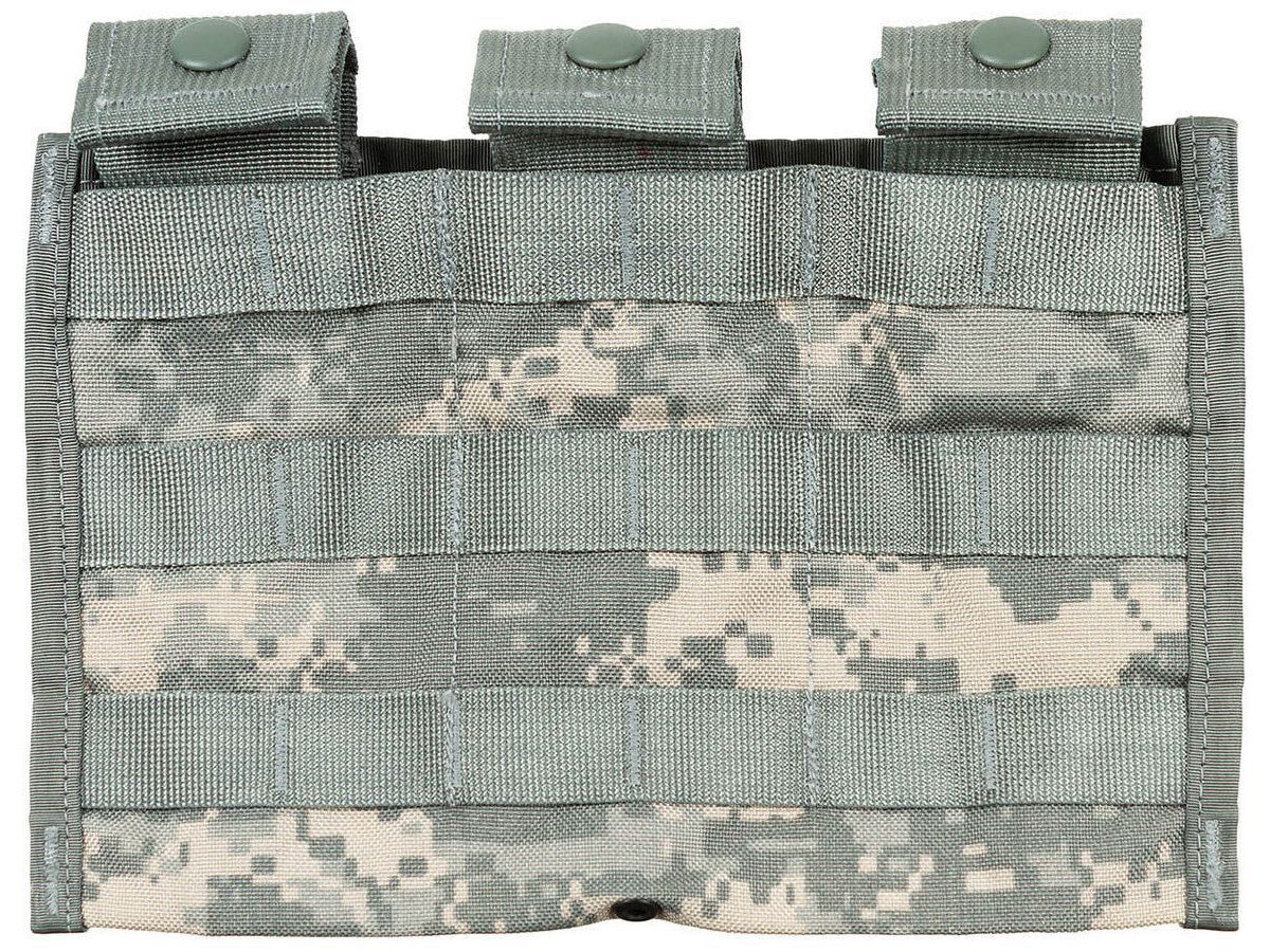 Original US Army Military Mag Pouch MOLLE Triple AT-Digital New