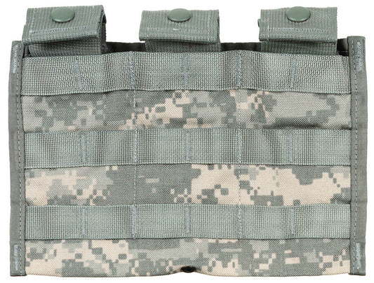 Original US Army Military Mag Pouch MOLLE Triple AT-Digital Used