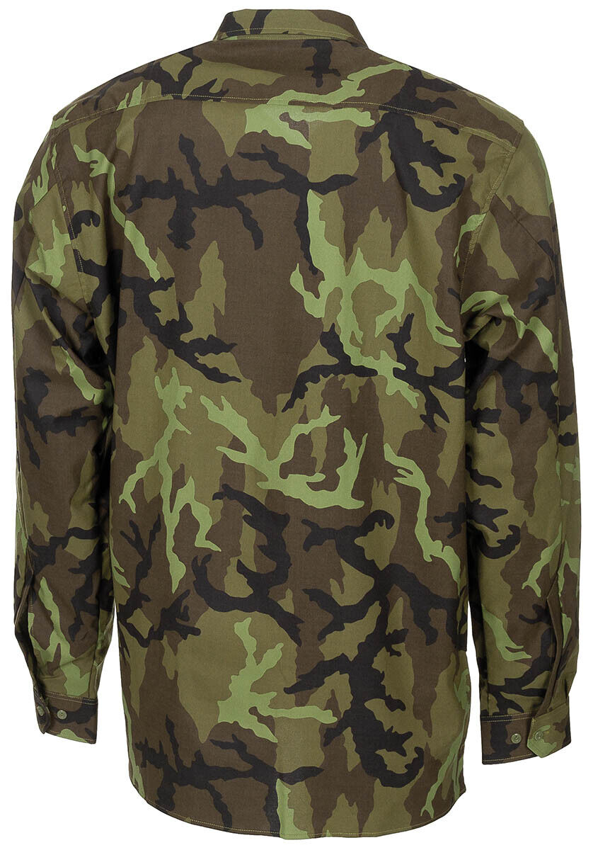Original CZ Military Army Shirt Long Sleeves M 95 CZ Camo New
