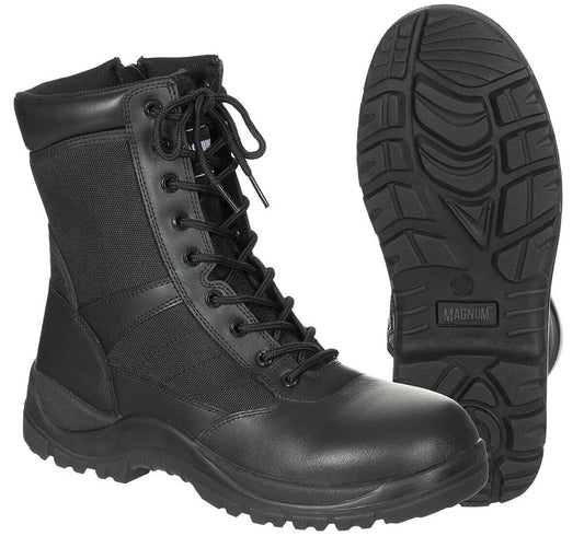 MAGNUM Centurion 8.0 SZ Combat Boots Black Lightweight Slip Resistant Outsole