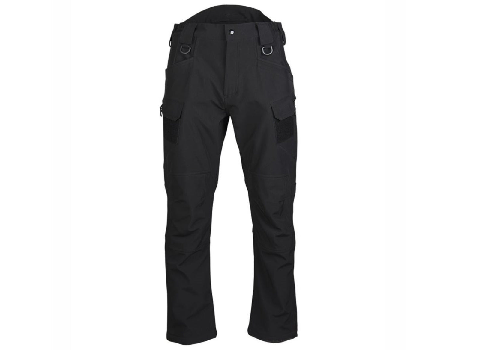 MIL-TEC Military Army Trousers Moleskin Tactical Field Pants Softshell Black