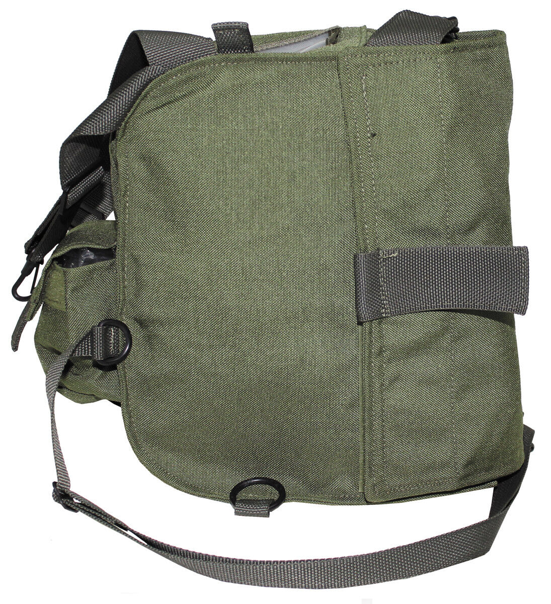 US Military Original Army Bag For Protective Mask Case OD Green Used