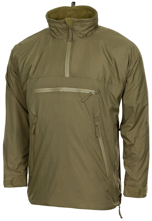 British Army GB Lightweight Thermal Windproof Military Anorak Hood Jacket Green