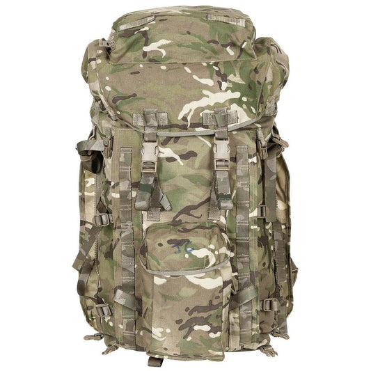 British Army INF Long Backpack MTP Camo IRR Military Surplus Used 30L