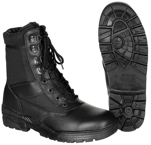 Army Patrol Boots 8-Hole Lightweight Comfortable Action-Leather MFH