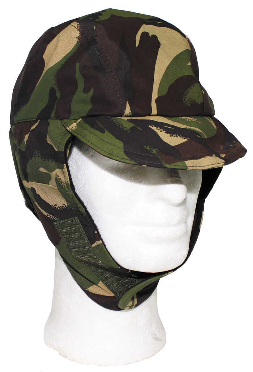 Original British Army GB Winter Cap Cold Weather DPM Camo Gore-tex One Size