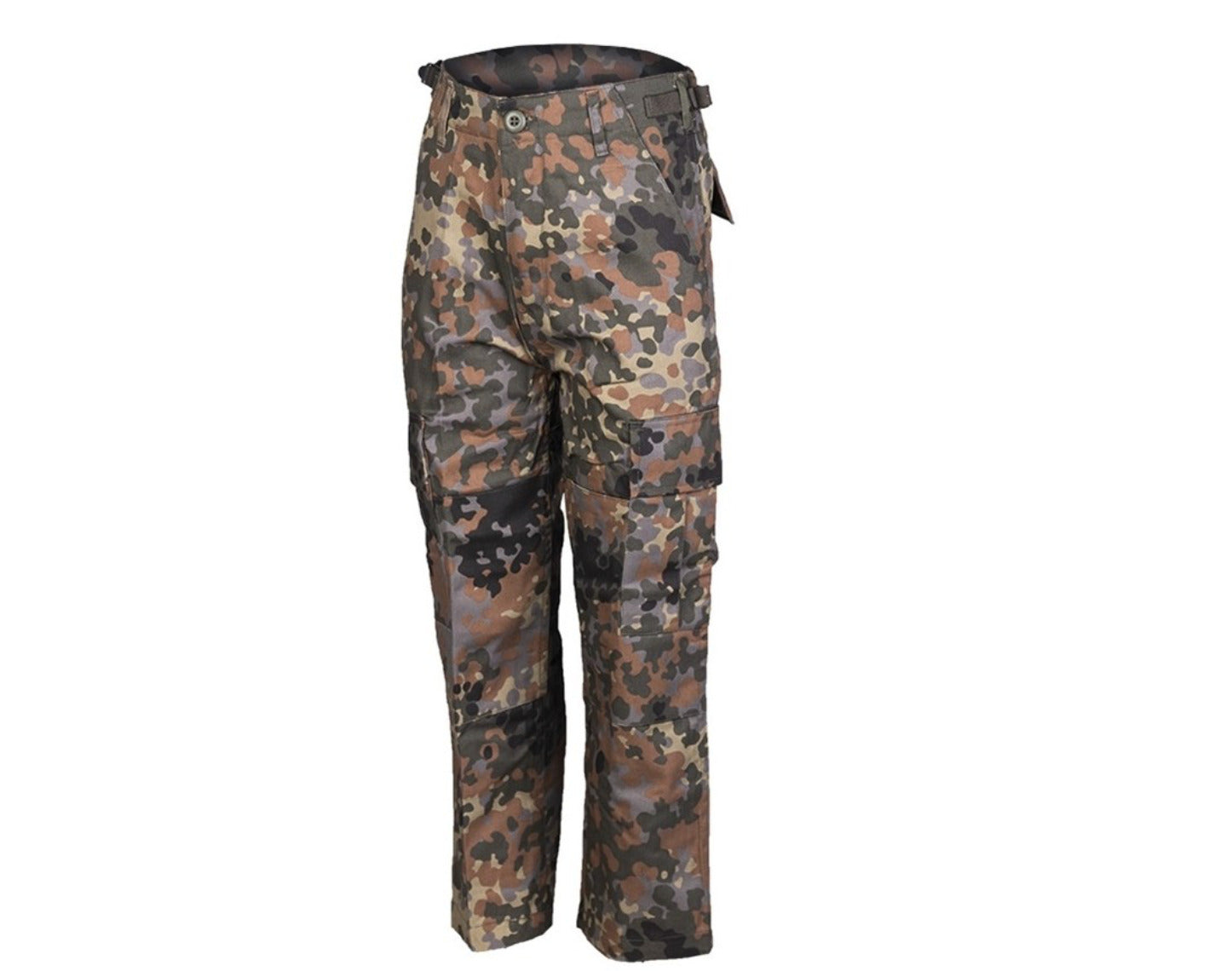 US Army BDU Style Outdoor Camping Trekking Kids Size Pants Trousers Flecktarn
