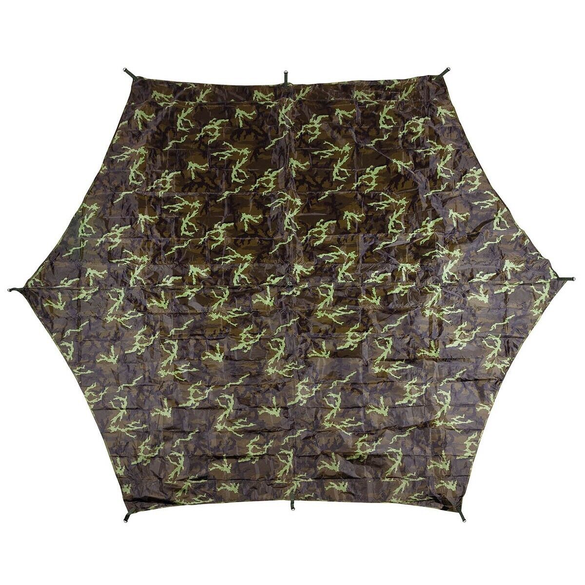 Hexagon Tarp M95 CZ Camo 340x310cm Waterproof Military Surplus Outdoor