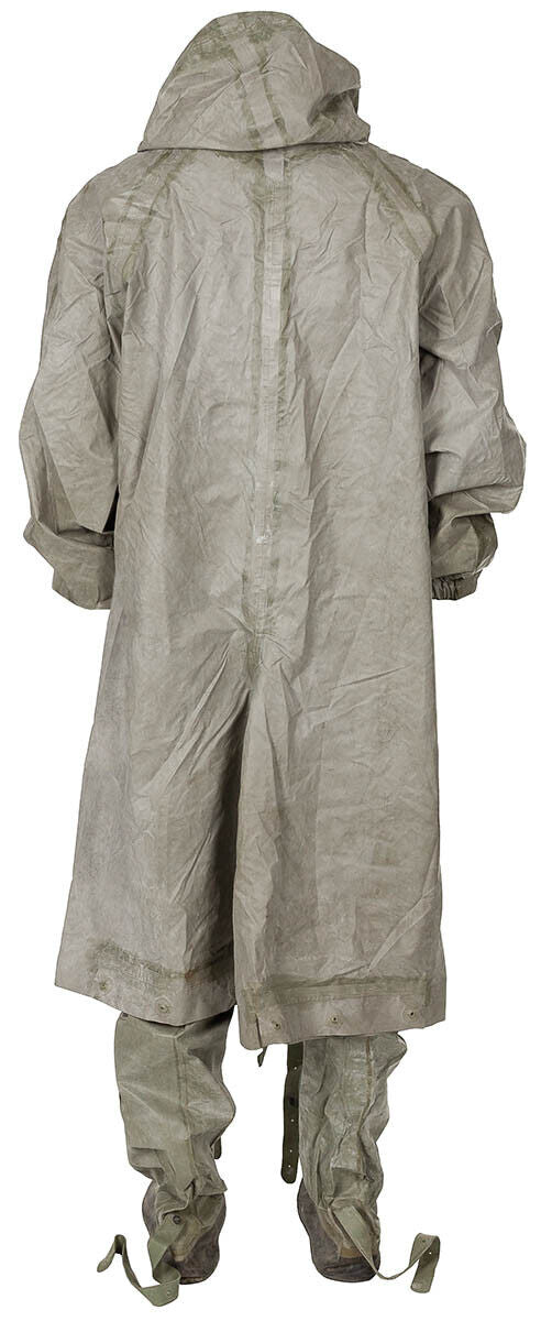 Original Polish Army PL NBC Protective Set OD Green Used