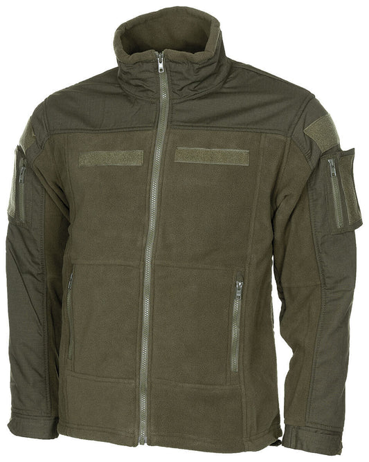 Army Jacket Combat Lining Tactical Military Fleece SoftShell Breathable OD Green