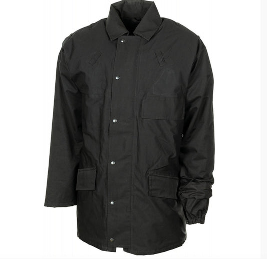 Original British Police GB Goretex Rain Jacket Waterproof Windproof Black S Size