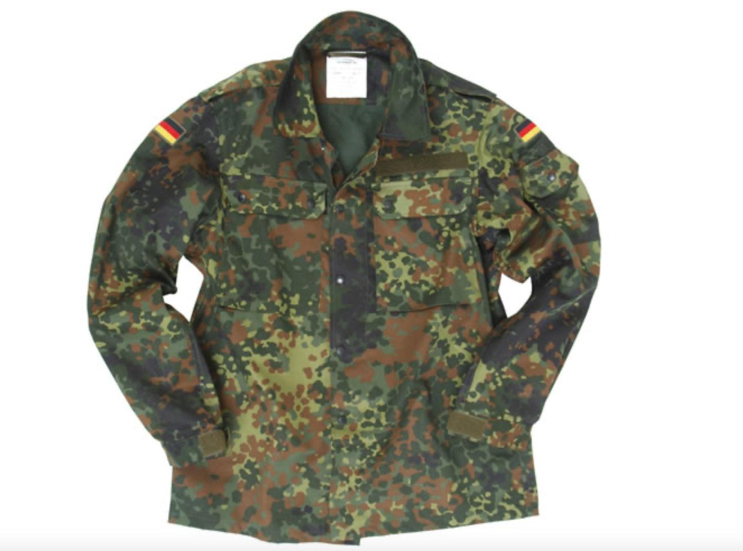 Genuine German Bundeswehr BW Original Field Shirt Light Jacket Flectarn Camo