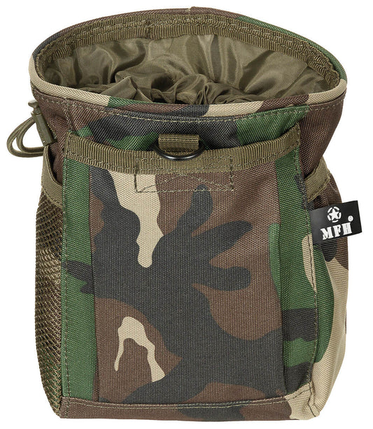 Military Army Gear Dump Pouch Outdoor Hunting Lightweight MOLLE Woodland
