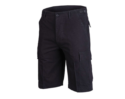 MIL-TEC US BDU Shorts Bermuda Army Patrol Outdoor Hunting Fishing Black