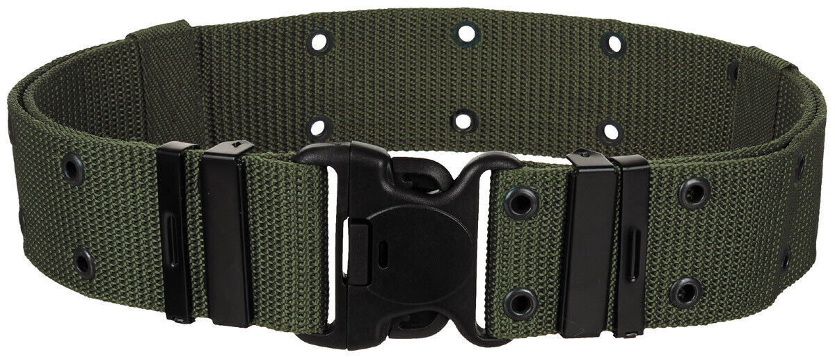 US Military Army Combat Pistol Belt OD Green Up To 110cm