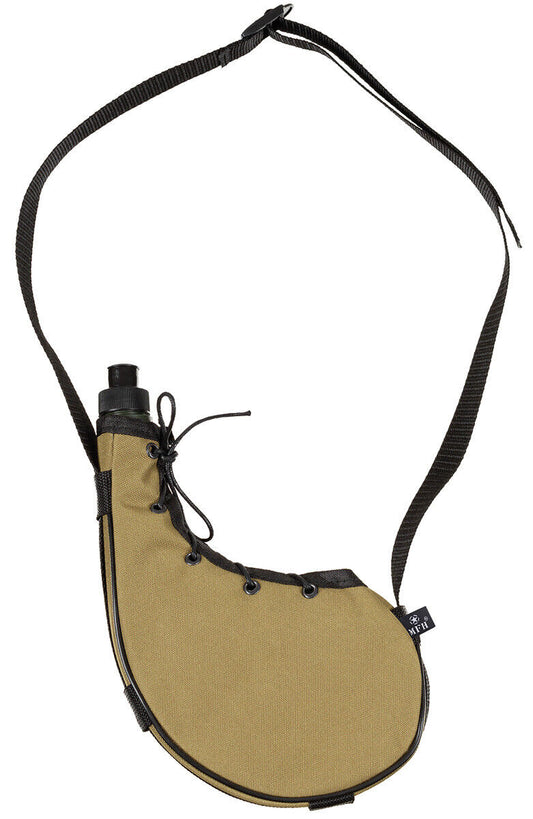 Water Bottle Military Army Combat Style Bota Coyote Tan Plastic ca. 750 ml