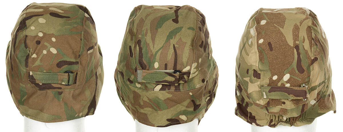 Original British Army GB Winter Cap Cold Weather MTP Camo Used One Size