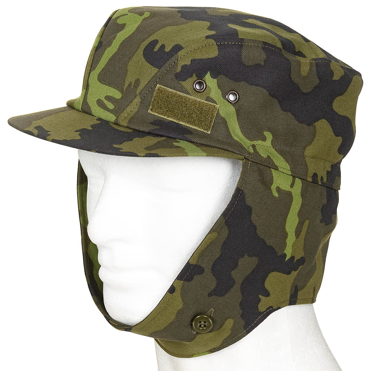 Original CZ Army Military Field Summer Cap M 95 Camo Ear Flaps New