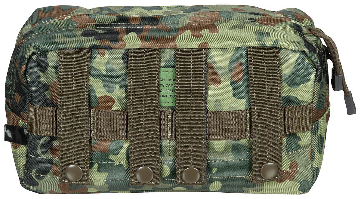 Utility Pouch Military Army Style Combat MOLLE  Large BW Camo