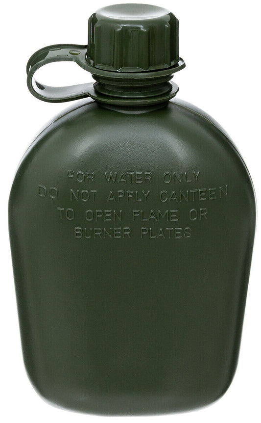 US Army Military Style Plastic Canteen 1L Cover  OD Green