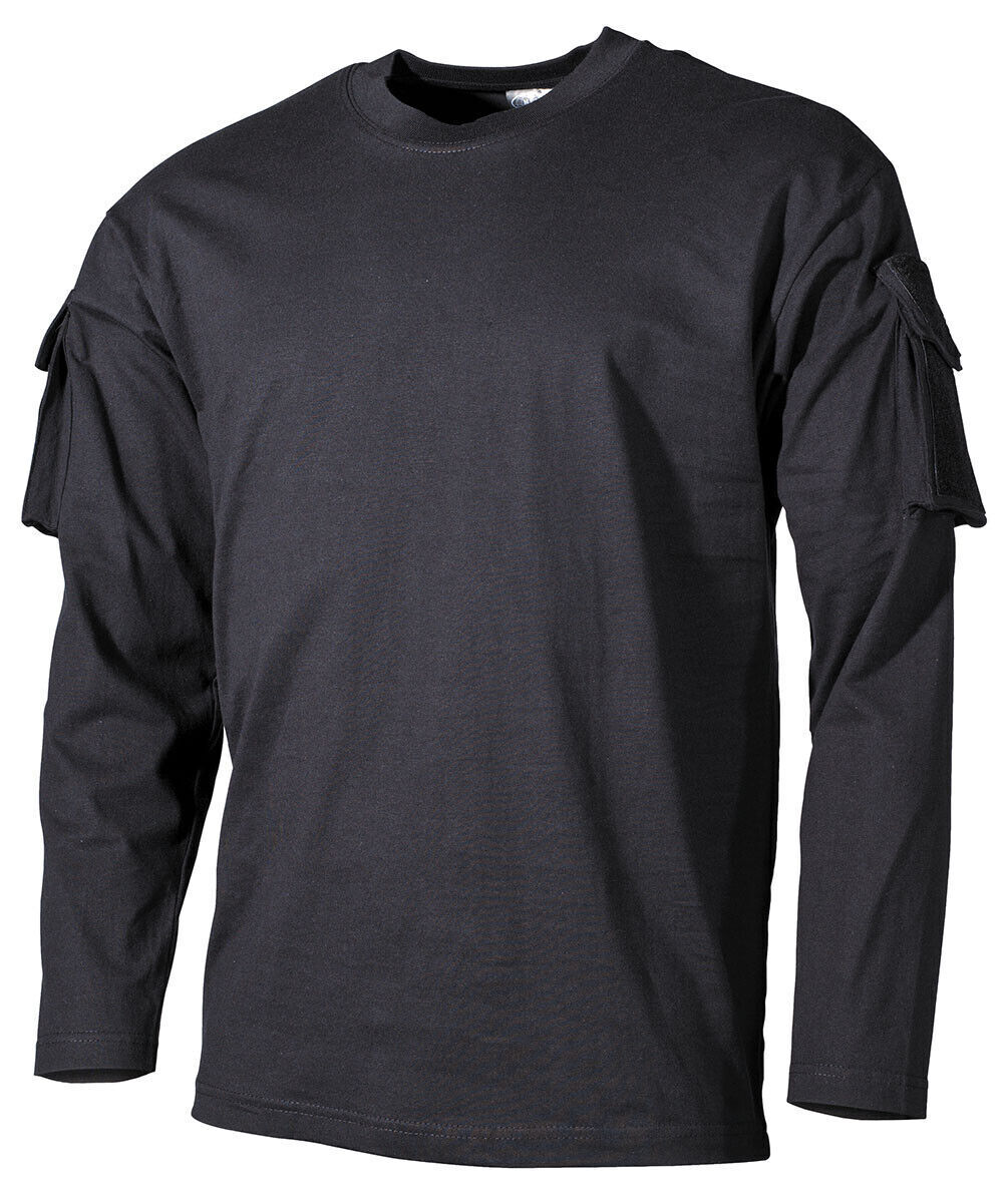 US Mens Tactical Combat Long Sleeved Military Training Army Sleeve Pockets