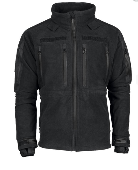 MIL-TEC Pro Softshell Jacket Combat Tactical 3-Layer Breathable Membrana Black