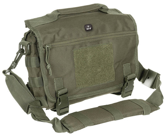 Shoulder Bag Military Army Combat Style Deluxe Adjustable MOLLE OD Green