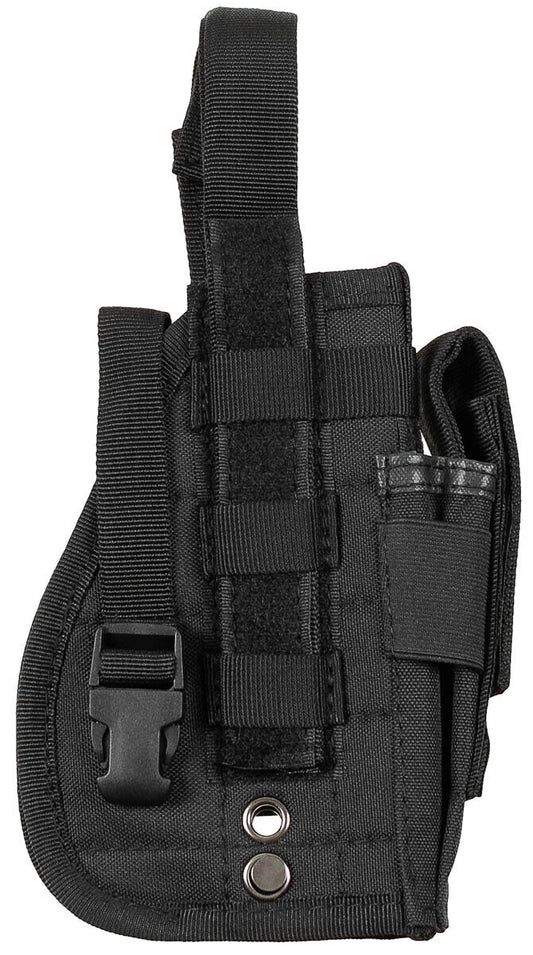 Pistol Holster Military Army Combat Style MOLLE Right Black