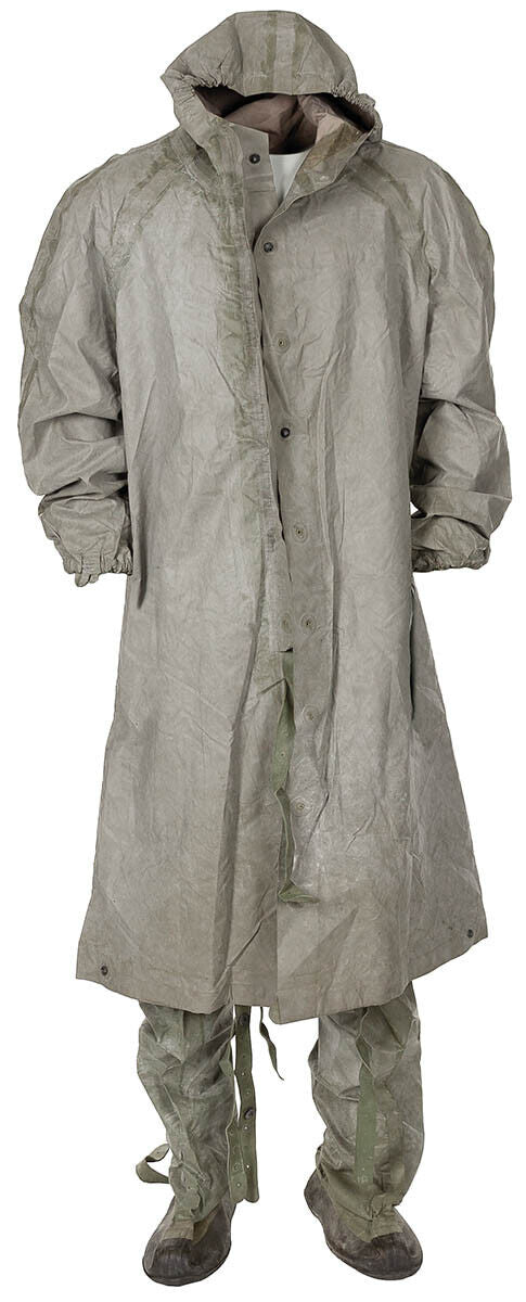 Original Polish Army PL NBC Protective Set OD Green Used