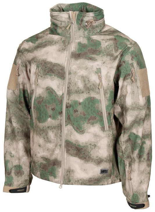 Scorpion Windproof Soft Shell Jacket Men's Army Security Military Camo HDT FG