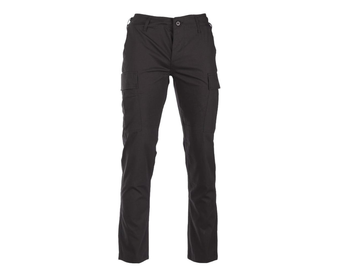 Mil-Tec US Ripstop BDU Field Pants Slim Fit Black