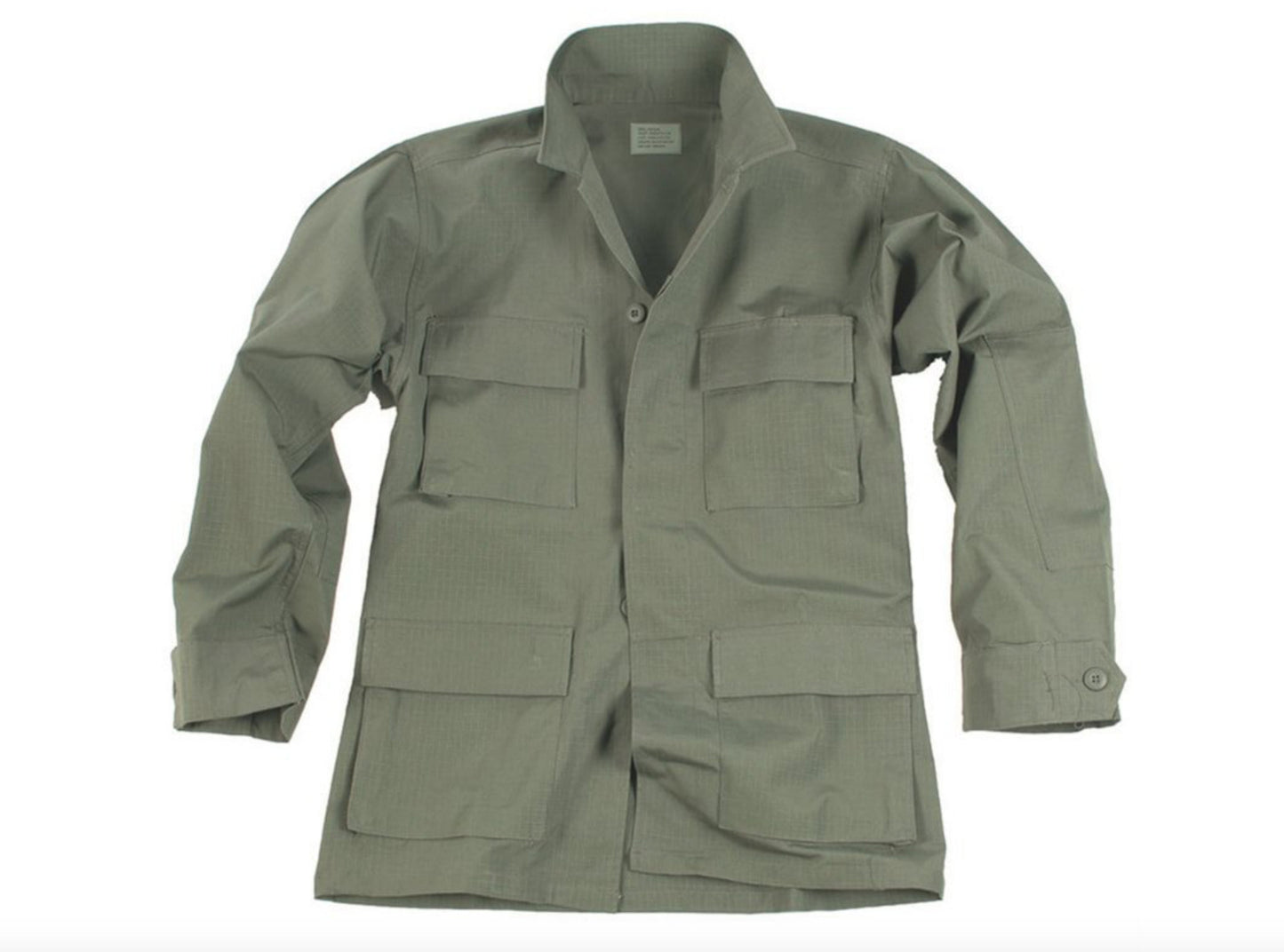 US Army Military Outdoor Light Field Jacket  RipStop BDU Style OD Green