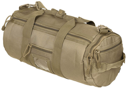 Round MOLLE Operation Bag Coyote Tan Detachable Adjustable Strap Versatile