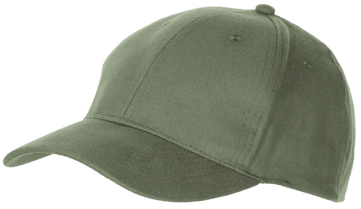 US Army Military Field Outdoor Cap OD Green Brushed