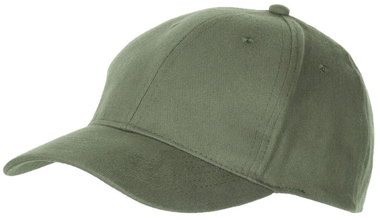US Army Military Field Outdoor Cap OD Green Brushed