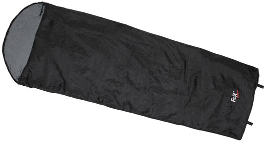 Fox Outdoor Sleeping Bag Extra-light Black +10C to +29C Versatile Design Compact