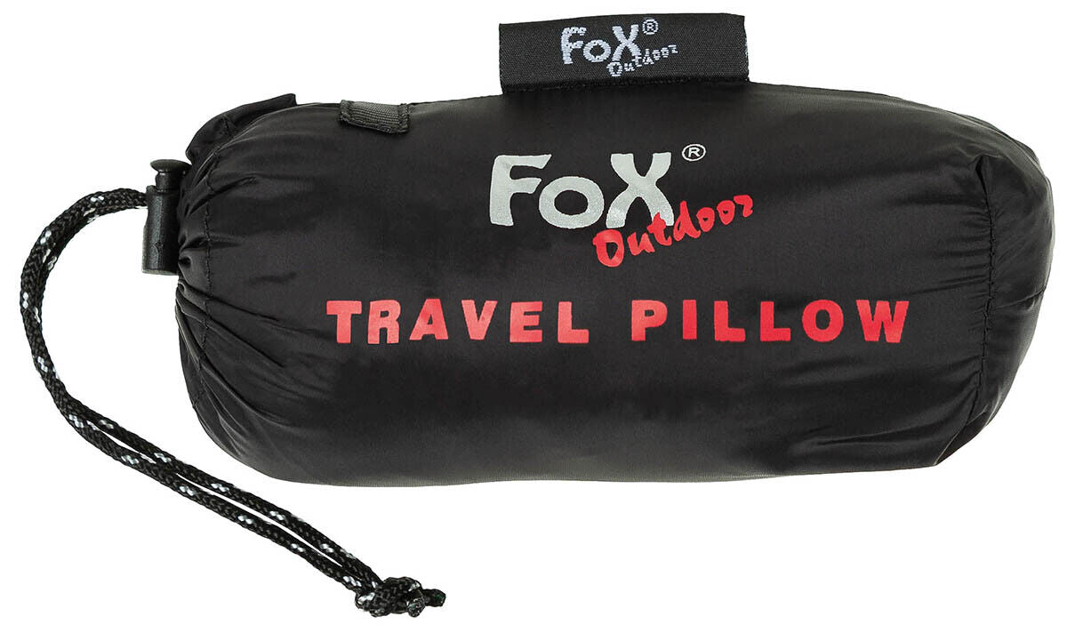 Travel Pillow Military Army Style Outdoor Camping Inflatable Black